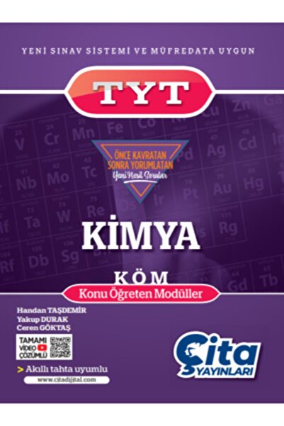 ÇİTA YAYINLARI Tyt Kimya (köm) Konu Öğreten Modüller