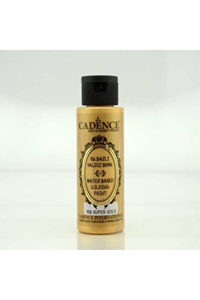 Cadence Su Bazlı Yaldız 70 ml. 108 Süper Altın