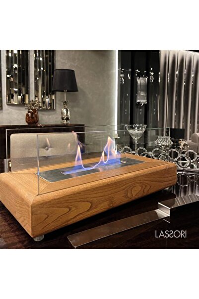 Lassori Pearlyl Masaüstü Dekoratif Biothanol Şömine