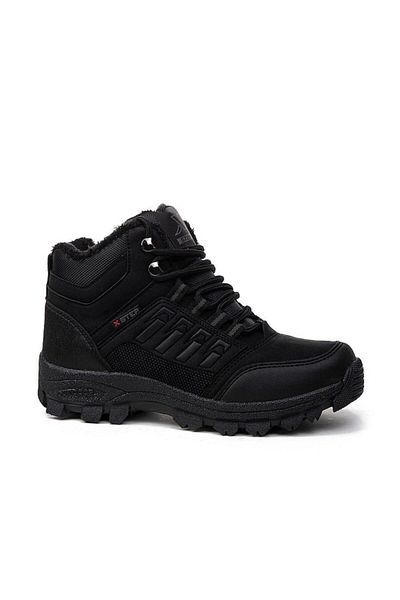 XStep Ανδρικά αθλητικά μποτάκια X-step X6 με γούνινο εσωτερικό και φερμουάρ