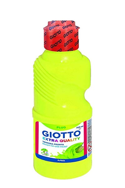Genel Markalar Fluo - Neon Guaj Boya 250 ml. FOSFORLU SARI