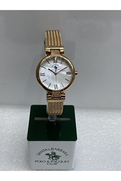 Santa Barbara Polo & Racquet Club Santa Barbara Polo Rose Gold Hasır Örgü Sed...
