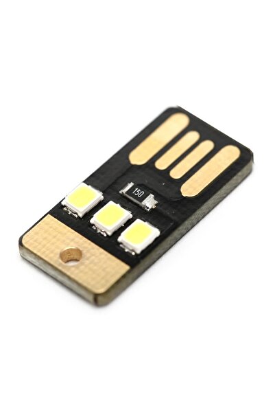 ROBİZ Usb Led Lamba Modülü Mini Çok İnce Led Işık Kamp Gece Lambası