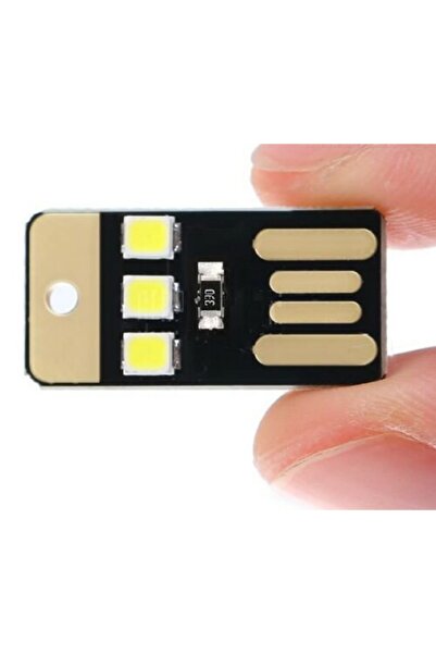 ROBİZ Usb Led Lamba Modülü Mini Çok İnce Led Işık Kamp Gece Lambası