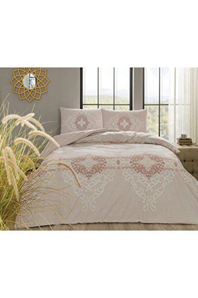 Taç Ranforce Çift Kişilik Nevresim Takımı Ellie Kapicino