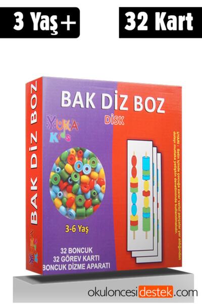 Yuka Kids Yuka Kıds 3-6 Yaş Ve Üzeri Arası Çocuklar Için Bak Diz Boz Disk Bon...