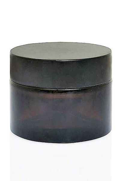 Therapium Naturalis Black Glass Cream Jar 30 cc