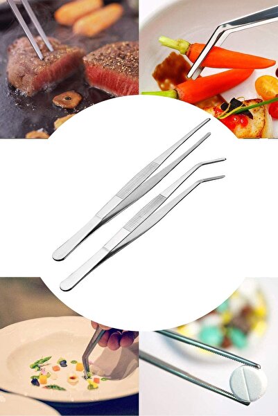 Jet's Home Masterchef 2'li Şef Dekor Cımbızı 25 Cm