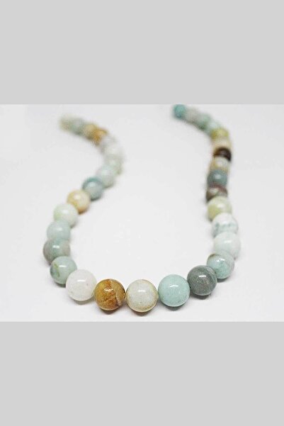 Yasamtohumu Seri de pietre amazonite de 12 mm