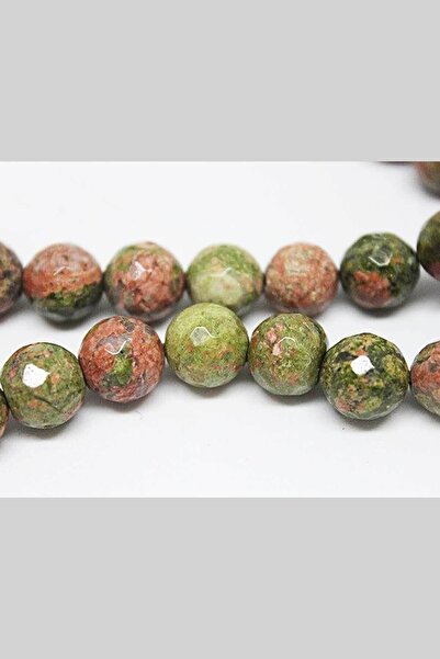 Yasamtohumu Камінь унакіт, фасетований, 10 мм