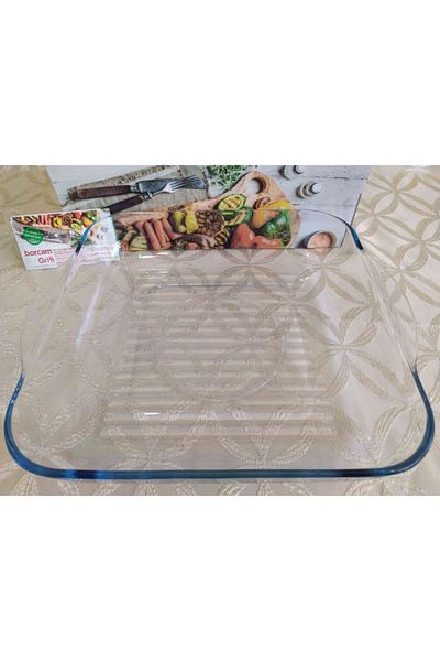 Paşabahçe 3200 Cc Grill Borcam Square Tray - 59874