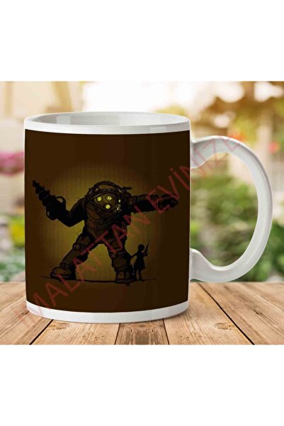 ART HEDİYE Pair Bond Big Daddy Little Sister Bioshock Two Sided Printed Mug