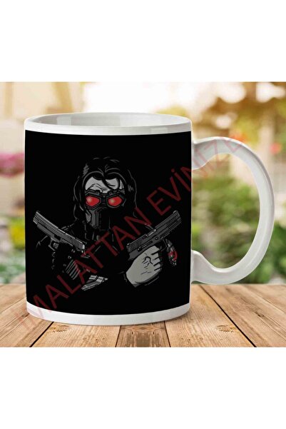 ART HEDİYE كوب مطبوع على الجانبين من The Iron Fist Of Hydra Winter Soldier