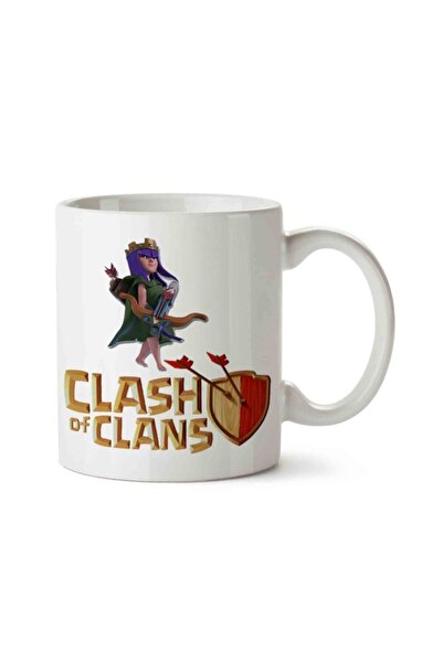 ART HEDİYE كوب مطبوع على الجانبين من Raınha Clash