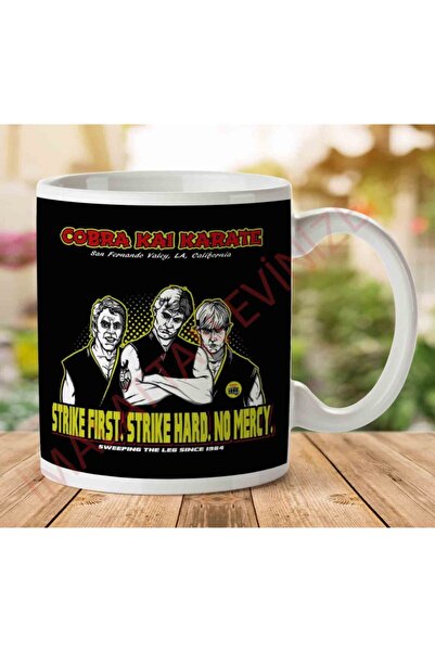ART HEDİYE The Leg Sweepers Karate Kid Two Side Printed Mug