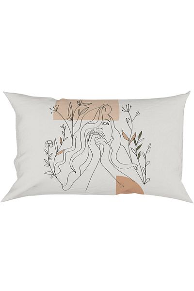 LadiesHome Custom Design 50x30 Rectangular Double Sided Printed Throw Pillow Pillow Case