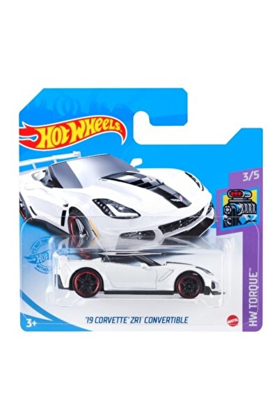 HOT WHEELS Tekli Araba '19 Corvette Zr1 Convertible Gry03