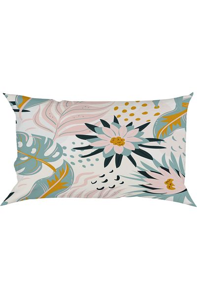 SWEET HOME ARTS Custom Design 50x30 Rectangular Double Sided Printed Throw Pillow Pillow Case