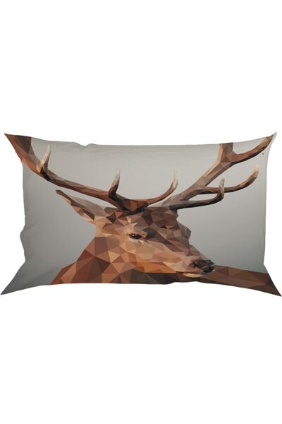 LadiesHome Персонализиран дизайн 50x30 правоъгълна двустранна щампована възглавница Калъфка за възглавница