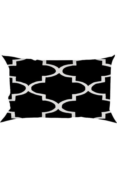 LadiesHome تصميم مخصص 50x30 مستطيل مزدوج الجوانب مطبوع وسادة رمي غطاء وسادة