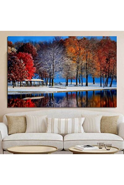 StellaStore Kış Kanvas Tablo