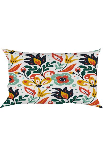 LadiesHome Ειδική σχεδίαση 50x30 Ορθογώνια Μαξιλαροθήκη Ριχτάρι με στάμπα διπ...