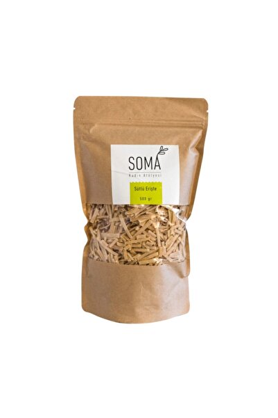 Soma Kadın Atölyesi Sütlü Erişte Yumurtalı Katkısız El Yapımı 500 gr