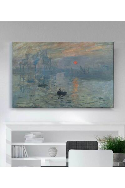 StellaStore Claude Monet - Gün Doğumu Kanvas Tablo