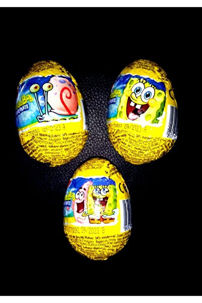 Unibon Spongebob Sünger Bob Sürpriz Yumurta 3 Adet