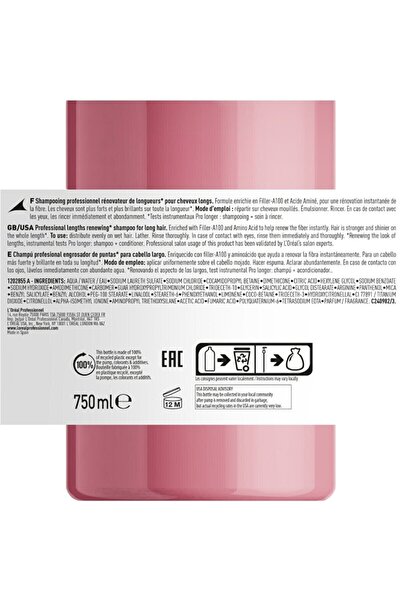 L'oreal Professionnel Serie Expert Pro Longer Saç Boylarının Görünümünü Yenileyici Şampuan 750 Ml