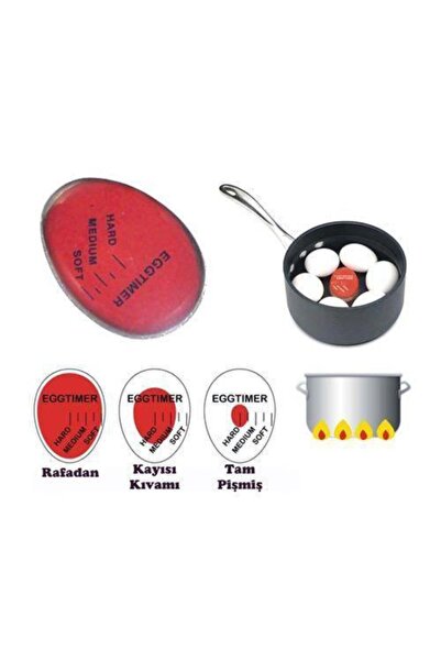Genel Markalar Yumurta Pişirme Zamanlayıcı Haşlama Dublör Yumurta Egg Timer