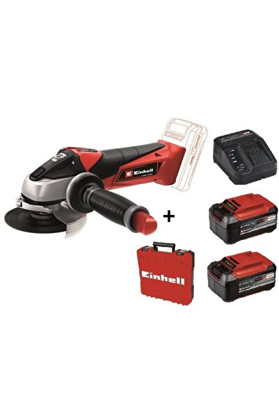Einhell Te-ag 18/115 Li Akülü Avuç Taşlama + 2 X 5.2 Ah Plus Starter Kit + Çanta