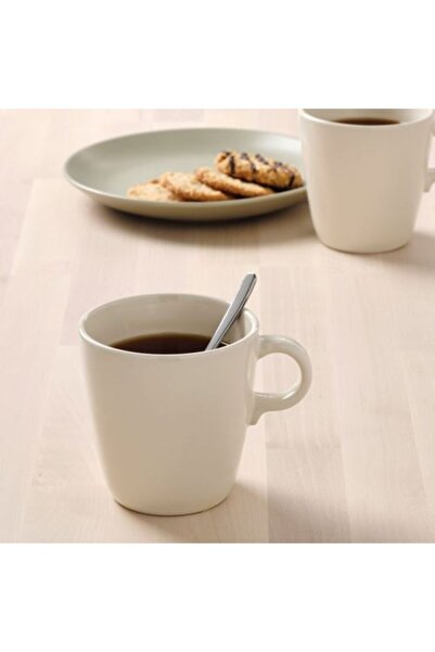 IKEA Fargklar Kahve Çay Fincan Bej Kupa 37 Cl 10 Cm