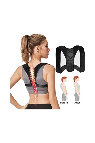Ankaflex Ortobedik Medikal Kifoz Korsesi Skolyoz Dik Durus Korsesi Kemeri Kam...