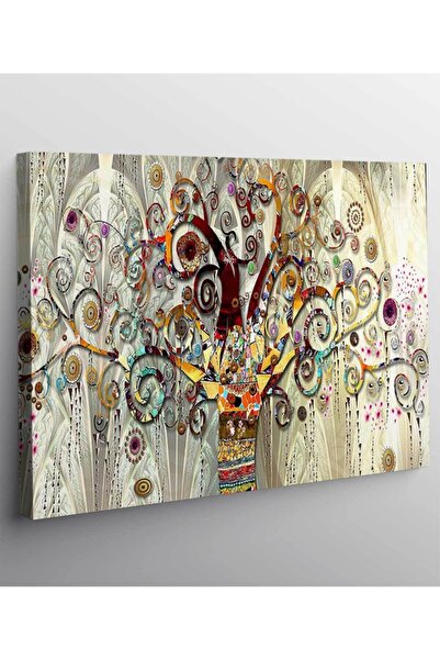 StellaStore Gustav Klimt Hayat Ağacı Kanvas Tablo