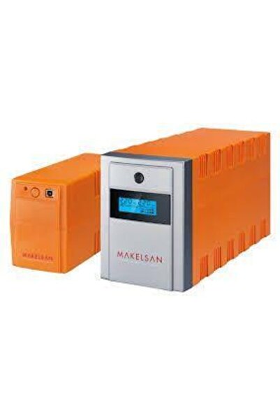 MAKELSAN Lıon Plus 1500 Va Lcd/usb (2x12v 9ah Akü ) Line Interactive 5/10 Dk Ups