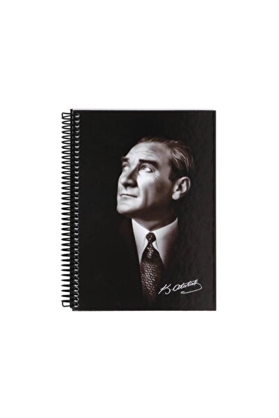 Keskin Color Yayınları Keskin Color Atatürk 14x20 80 Yaprak Sert Kapak Çizgil...