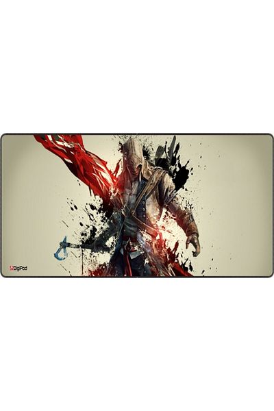 Digipod لوحة ماوس للألعاب مقاس 90x40 Xxl لوحة ماوس كبيرة للألعاب مضادة للانزلاق بقاعدة 4 مم