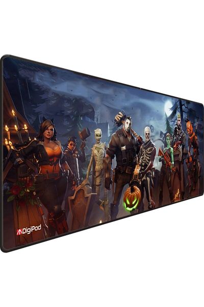 Digipod لوحة ماوس ألعاب مقاس 90x40 Xxl لوحة ماوس ألعاب كبيرة بقاعدة مضادة للانزلاق بسُمك 4 مم