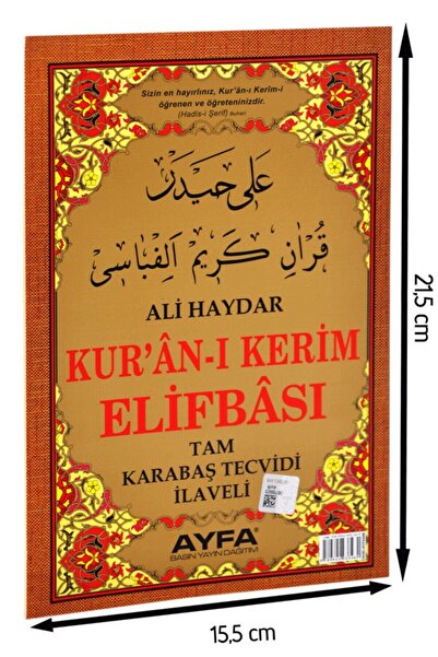 Ayfa Yayınları Ali Haydar Elifbası-1659