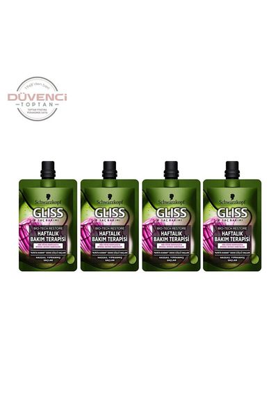 Gliss Bio-tech 50 Ml X 4 Pieces Weekly Care Therapy
