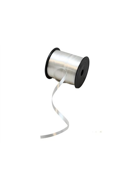 demontecraft White Coil Raffia, Pastel White Raffia 8mm, Balloon String 200m
