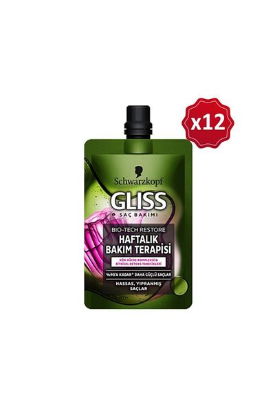 Gliss Bio-tech 50 Ml X 12 Pieces Weekly Care Therapy