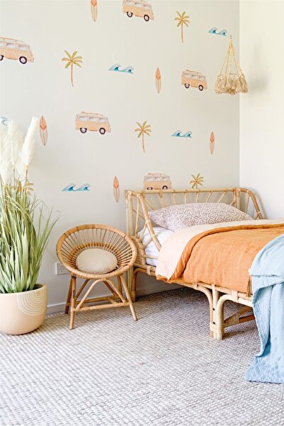 WALLHUMAN Travel Duvar Stickerı (sarı)