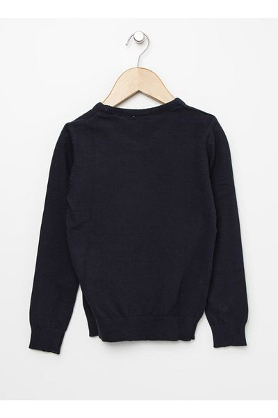 U.S. Polo Assn. Тъмносин пуловер за момче 5002471797