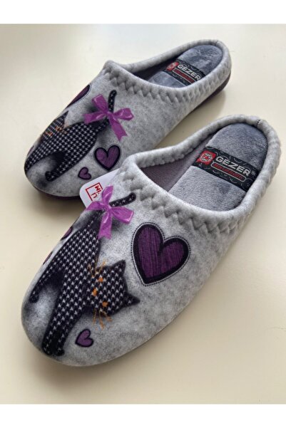 GEZER Παντόφλες εσωτερικού χώρου με μοτίβο γάτας με μαλακή σόλα που πλένονται για τη νέα σεζόν