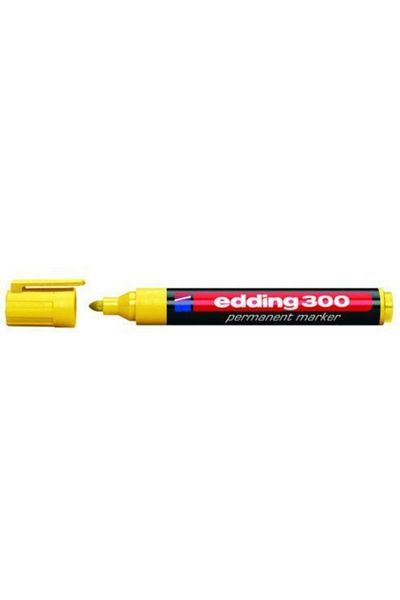 Edding 300 Permanent Marker Yellow