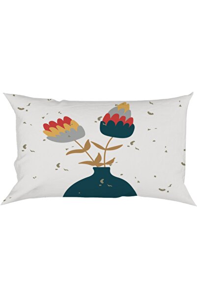 LadiesHome Față de pernă cu design special, dreptunghiulară, imprimată pe dou...