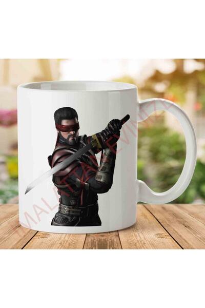 ART HEDİYE كوب مورتال كومبات X مطبوع على الجانبين