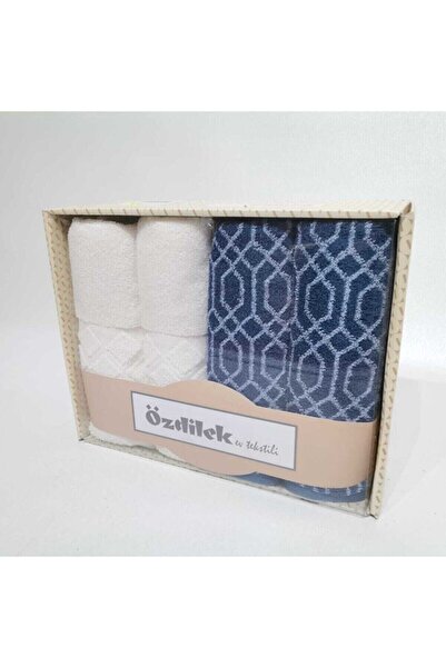 Özdilek Крем для рушників Diamond 4 Lu у коробці темно-синій